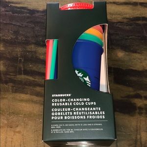 Starbucks color changing tumblers cold cups